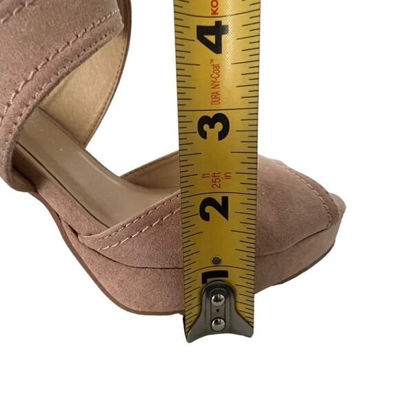 Chinese Laundry Tan Riddle Open Toe Platform Heels - Picture 10 of 12